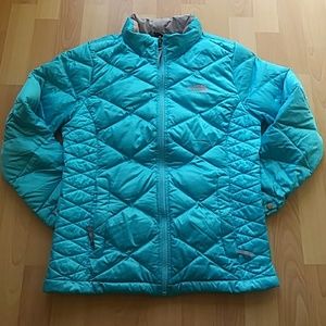 North Face down filled jacket girl's 14/16